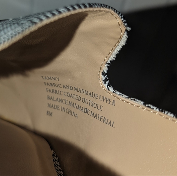 Crown & Ivy Tammy Pointed Toe Mules Size 8M Beautiful New Women's Preppy Loafers - Picture 12 of 12